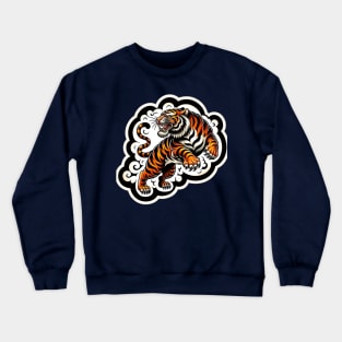 Traditional Tiger Crewneck Sweatshirt